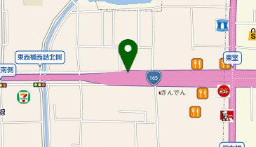 大和高田バイパス 東室 下り 出口の地図画像