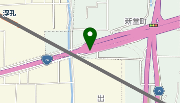 大和高田バイパス 新堂 上り 入口の地図画像