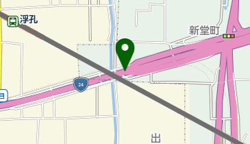 大和高田バイパス 新堂 下り 出口の地図画像