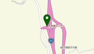 湖西道路 和迩IC 上り 入口の地図画像