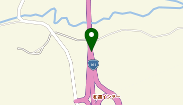 湖西道路 和迩IC 下り 出口の地図画像