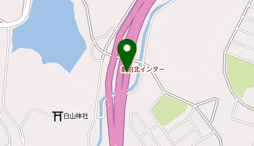 坂祝バイパス 鵜沼北IC 下り 入口の地図画像