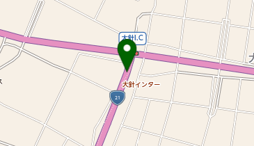 坂祝バイパス 大針IC 下り 入口の地図画像