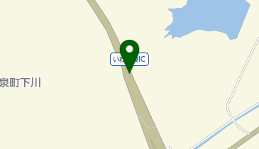 小名浜道路 いわき泉IC 上り 出口の地図画像