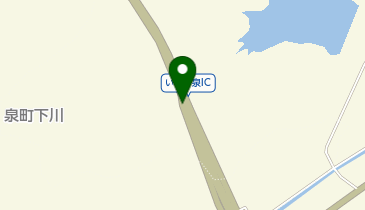 小名浜道路 いわき泉IC 下り 入口の地図画像