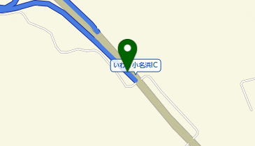 小名浜道路 いわき小名浜IC 下り 出口の地図画像