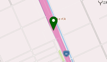 亀田バイパス 鵜ノ子IC 下り 出口の地図画像