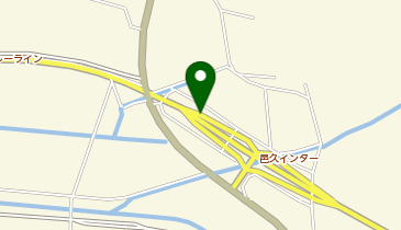 岡山ブルーライン 邑久IC 下り 出口の地図画像