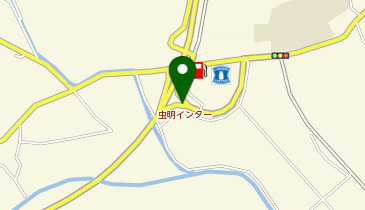 岡山ブルーライン 虫明IC 上り 入口の地図画像