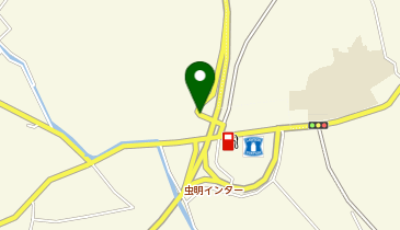 岡山ブルーライン 虫明IC 下り 入口の地図画像