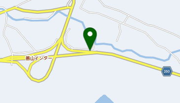 岡山ブルーライン 蕃山IC 下り 入口の地図画像