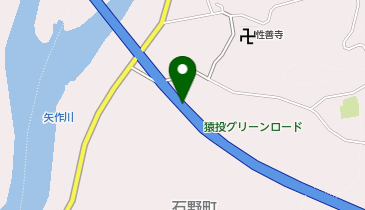 猿投グリーンロード 力石IC 上り 出口の地図画像