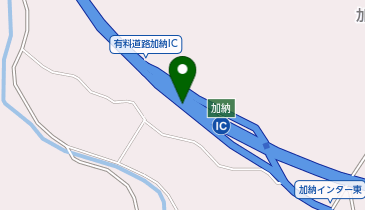 猿投グリーンロード 加納IC 下り 入口の地図画像