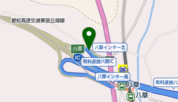 猿投グリーンロード 八草IC 上り 入口の地図画像