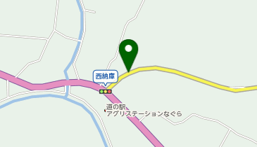 茶臼山高原道路 西納庫IC 下り 出口の地図画像