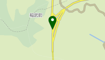 茶臼山高原道路 面ノ木IC 上り 出口の地図画像