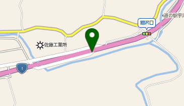 岡部バイパス 横添IC 下り 出口の地図画像