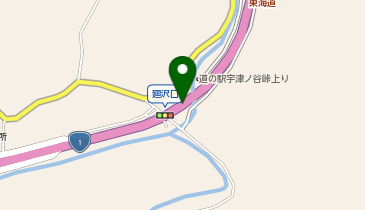 岡部バイパス 廻沢口交差点 上り 入口の地図画像