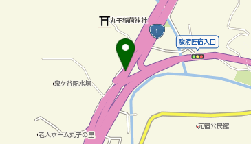 静清バイパス 丸子IC 上り 入口の地図画像