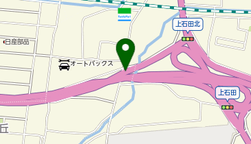 沼津バイパス 上石田IC 上り 出口の地図画像