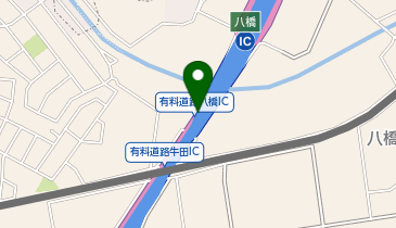 衣浦豊田道路 八橋IC 上り 出口の地図画像