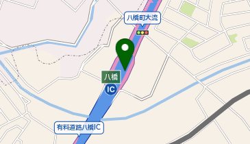衣浦豊田道路 八橋IC 下り 入口の地図画像