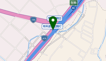 衣浦豊田道路 生駒IC 上り 出口の地図画像