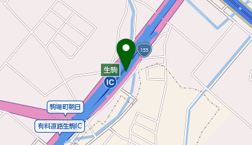 衣浦豊田道路 生駒IC 下り 入口の地図画像