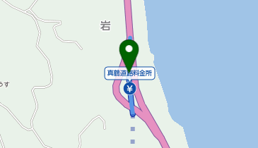 真鶴道路(真鶴ブルーライン) 真鶴料金所 上り 入口の地図画像