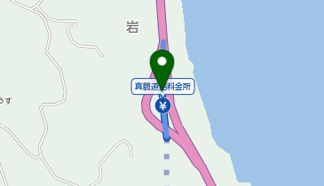 真鶴道路(真鶴ブルーライン) 真鶴料金所 下り 出口の地図画像