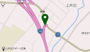 富士宮道路 上井出IC 上り 入口の地図画像