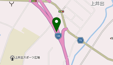 富士宮道路 上井出IC 下り 出口の地図画像