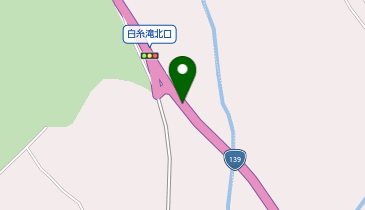 富士宮道路 内野IC(白糸滝北口) 下り 出口の地図画像