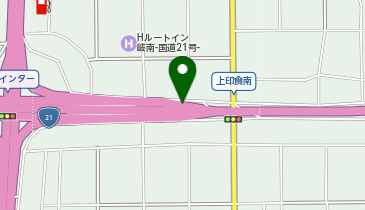 岐大バイパス 岐南IC 上り 入口の地図画像