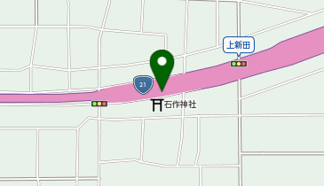 岐大バイパス 三宅IC 下り 入口の地図画像