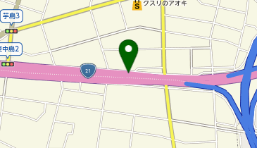 那加バイパス 長森南IC 上り 入口の地図画像