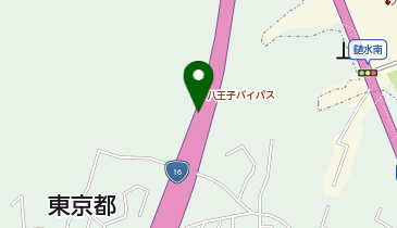 八王子バイパス 相原IC 下り 入口の地図画像