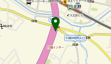 八王子バイパス 打越IC 上り 入口の地図画像