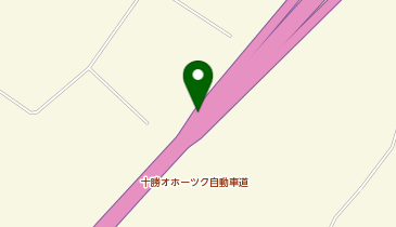 北見道路 北見川東IC 下り 出口の地図画像