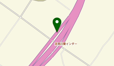 北見道路 北見川東IC 下り 入口の地図画像