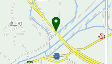 熊本西環状道路 池上熊本駅IC 上り 出口の地図画像