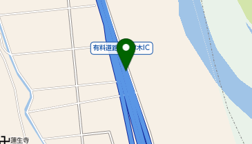 首都圏中央連絡自動車道(茅ヶ崎-大栄) 圏央厚木IC 内回り 出口の地図画像