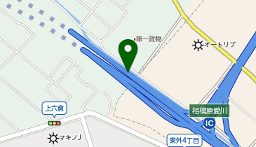 首都圏中央連絡自動車道(茅ヶ崎-大栄) 相模原愛川IC 内回り 出口の地図画像