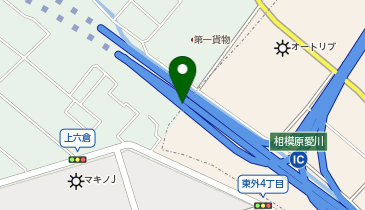首都圏中央連絡自動車道(茅ヶ崎-大栄) 相模原愛川IC 外回り 入口の地図画像