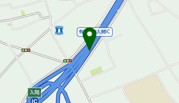首都圏中央連絡自動車道(茅ヶ崎-大栄) 入間IC 内回り 出口の地図画像