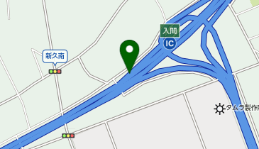 首都圏中央連絡自動車道(茅ヶ崎-大栄) 入間IC 外回り 出口の地図画像