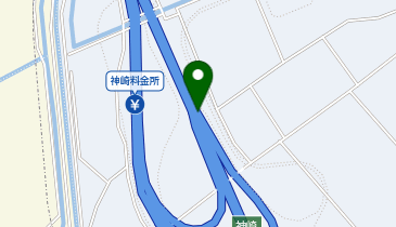 首都圏中央連絡自動車道(茅ヶ崎-大栄) 神崎IC 外回り 出口の地図画像