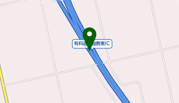 首都圏中央連絡自動車道(茅ヶ崎-大栄) 稲敷東IC 内回り 出口の地図画像