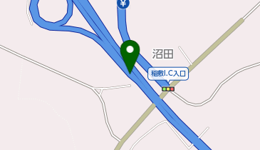 首都圏中央連絡自動車道(茅ヶ崎-大栄) 稲敷IC 内回り 出口の地図画像