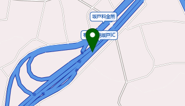 首都圏中央連絡自動車道(茅ヶ崎-大栄) 坂戸IC 内回り 出口の地図画像